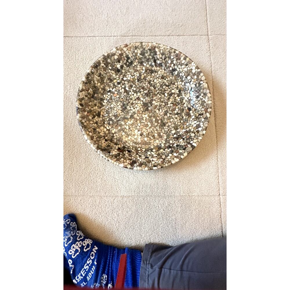 Ricardo Marzi Made in Italy Firenze Riverstone Resin Dish